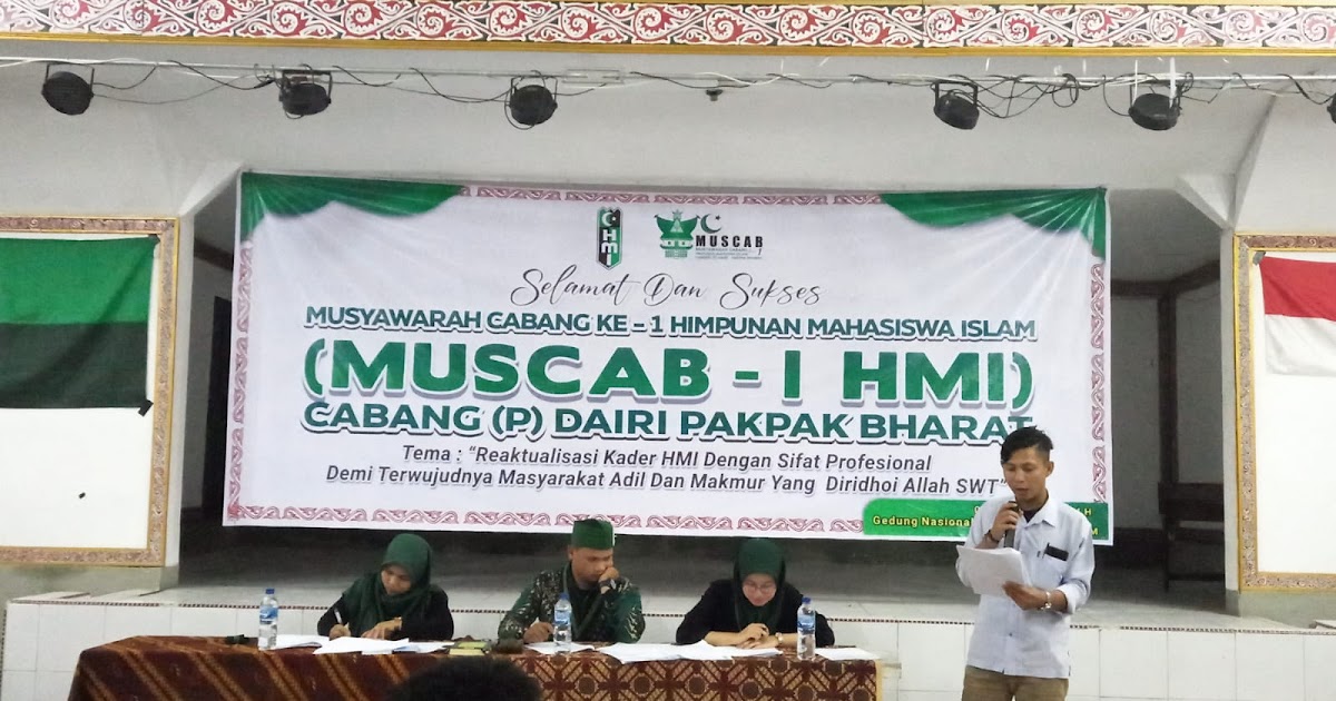HMI kab bintang Gelar Musyawarah Cabang